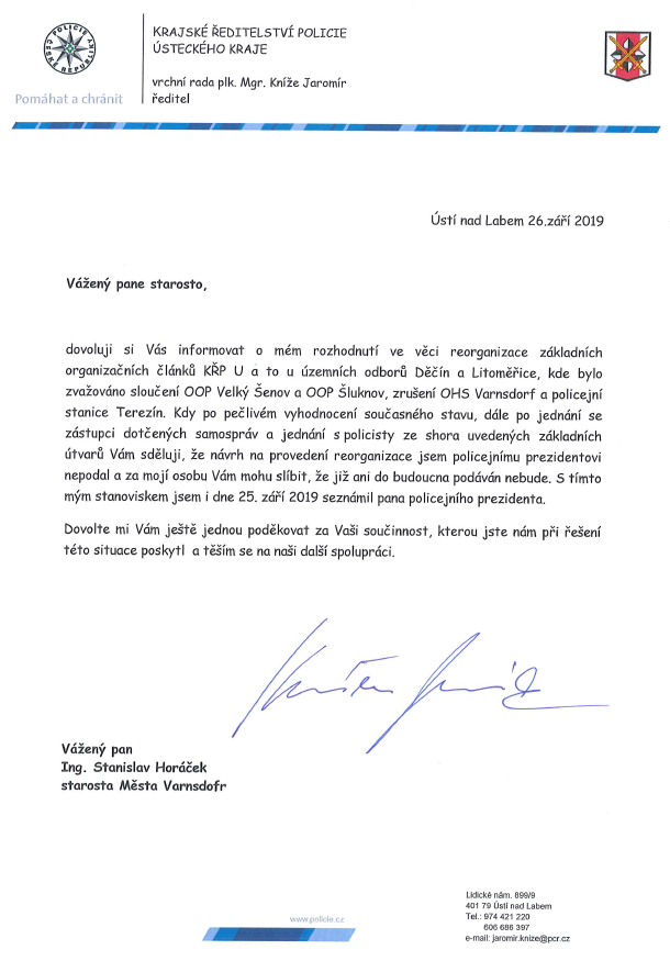 dopis pcr | Město Varnsdorf