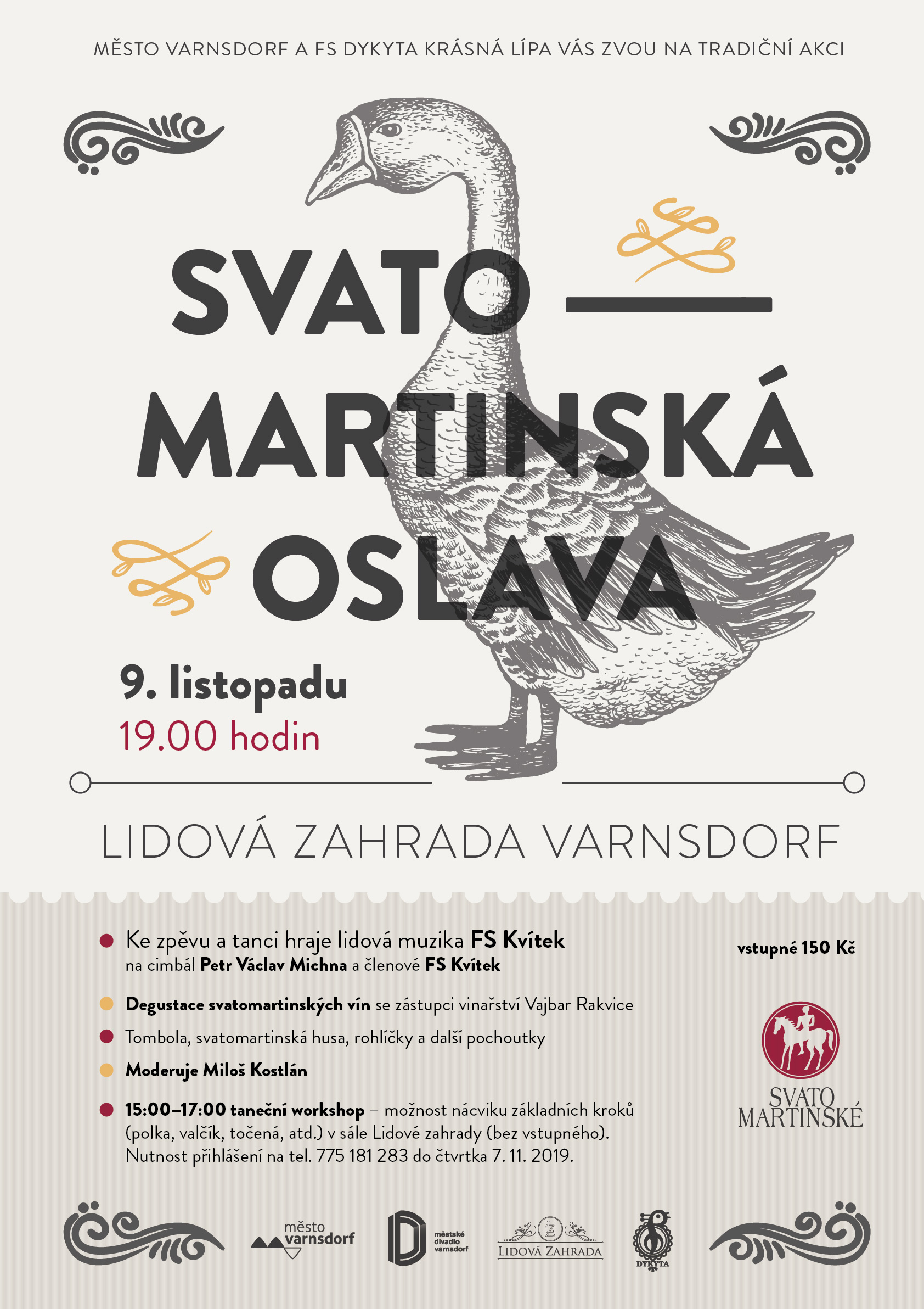 svaty martin plakat 2019 | Město Varnsdorf