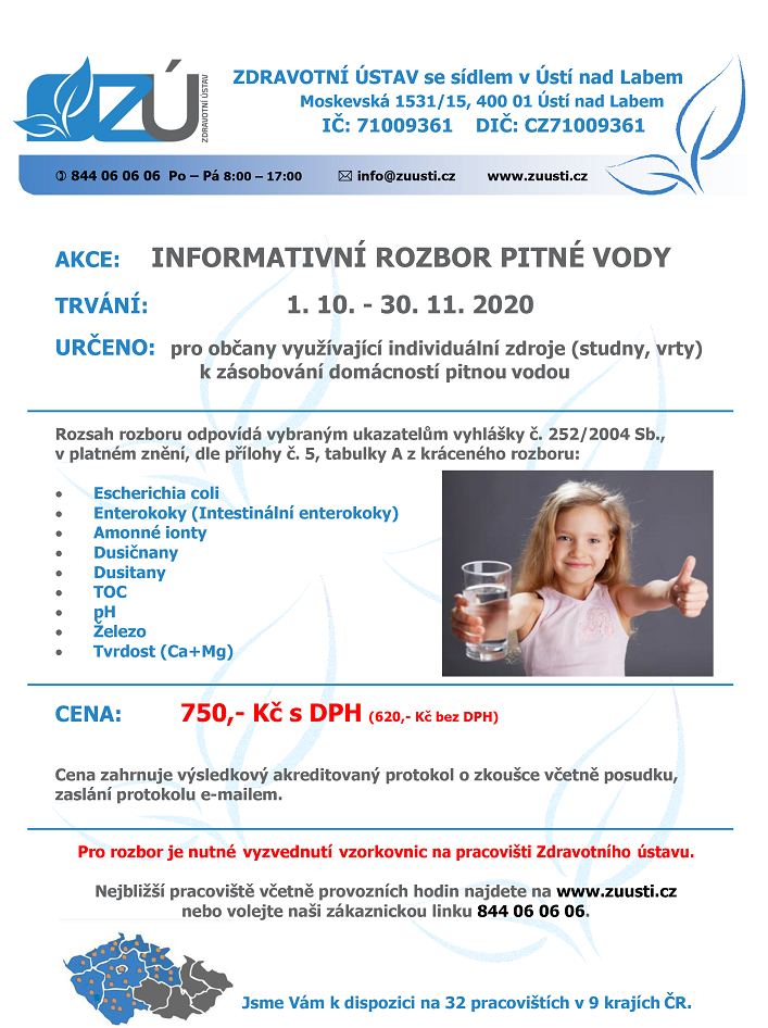 zu rozbor vody | Město Varnsdorf