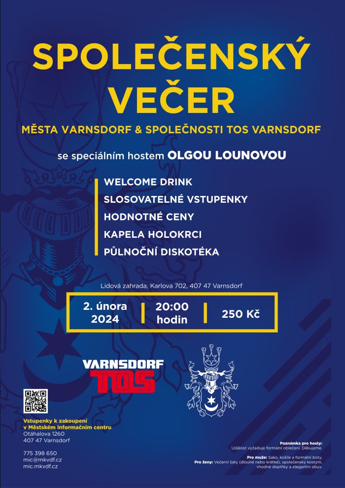 plakat ples web | Město Varnsdorf