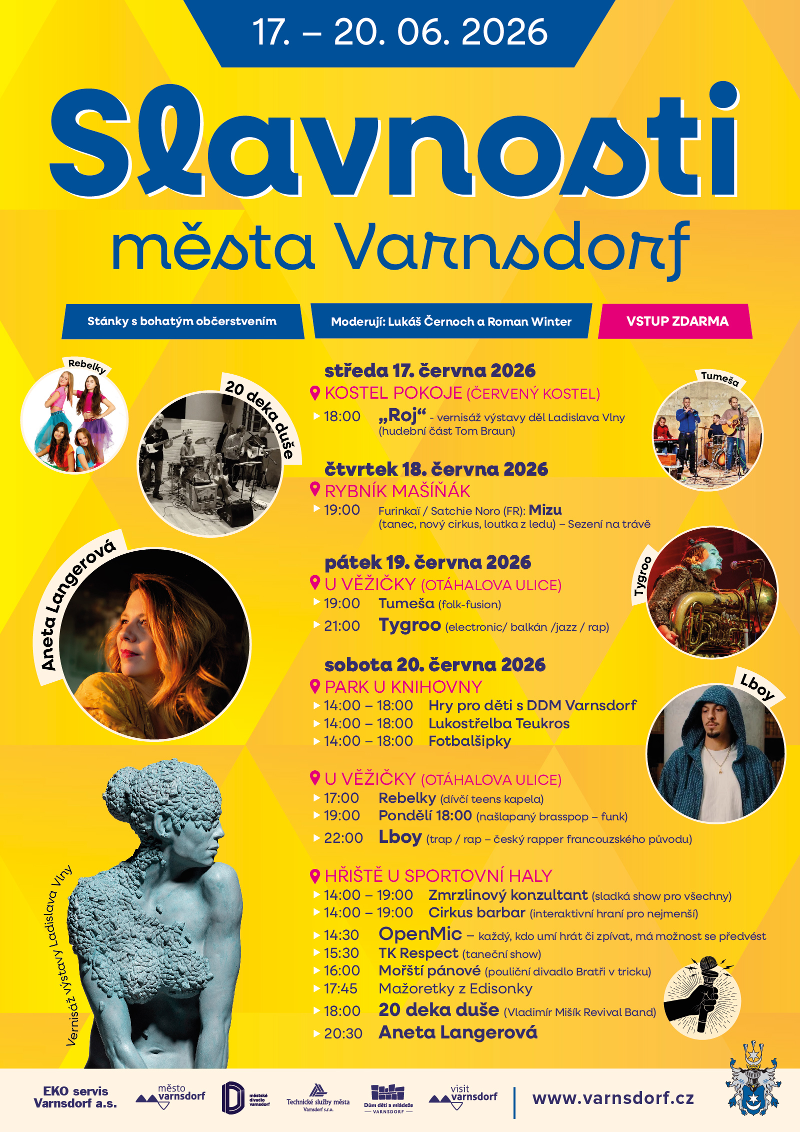 vdf slavnosti plakat 2026 | Město Varnsdorf