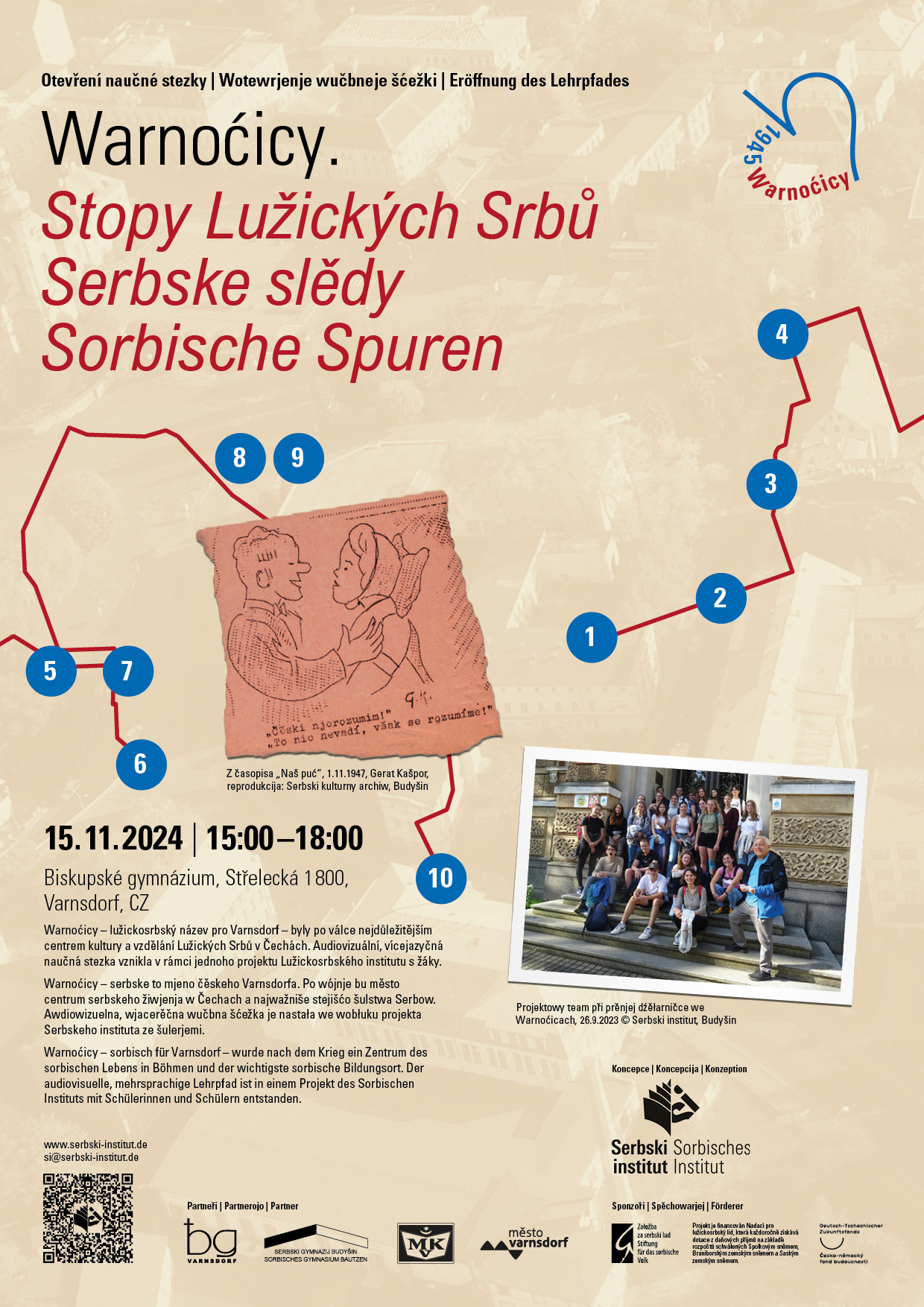 stopy luzickych srbu | Město Varnsdorf