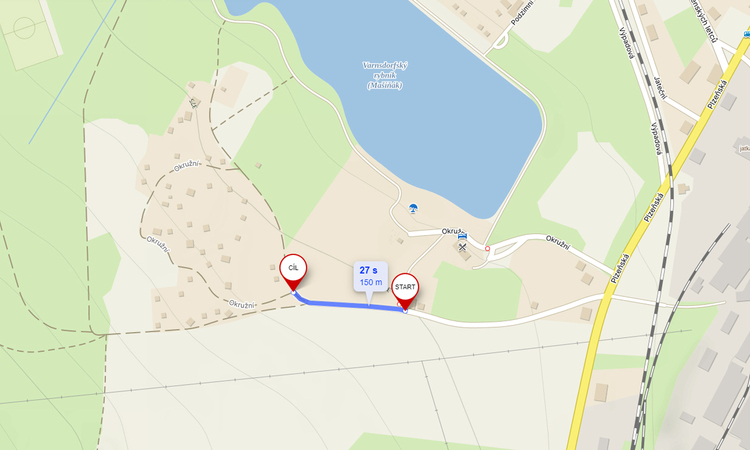 mapa okruzni | Město Varnsdorf