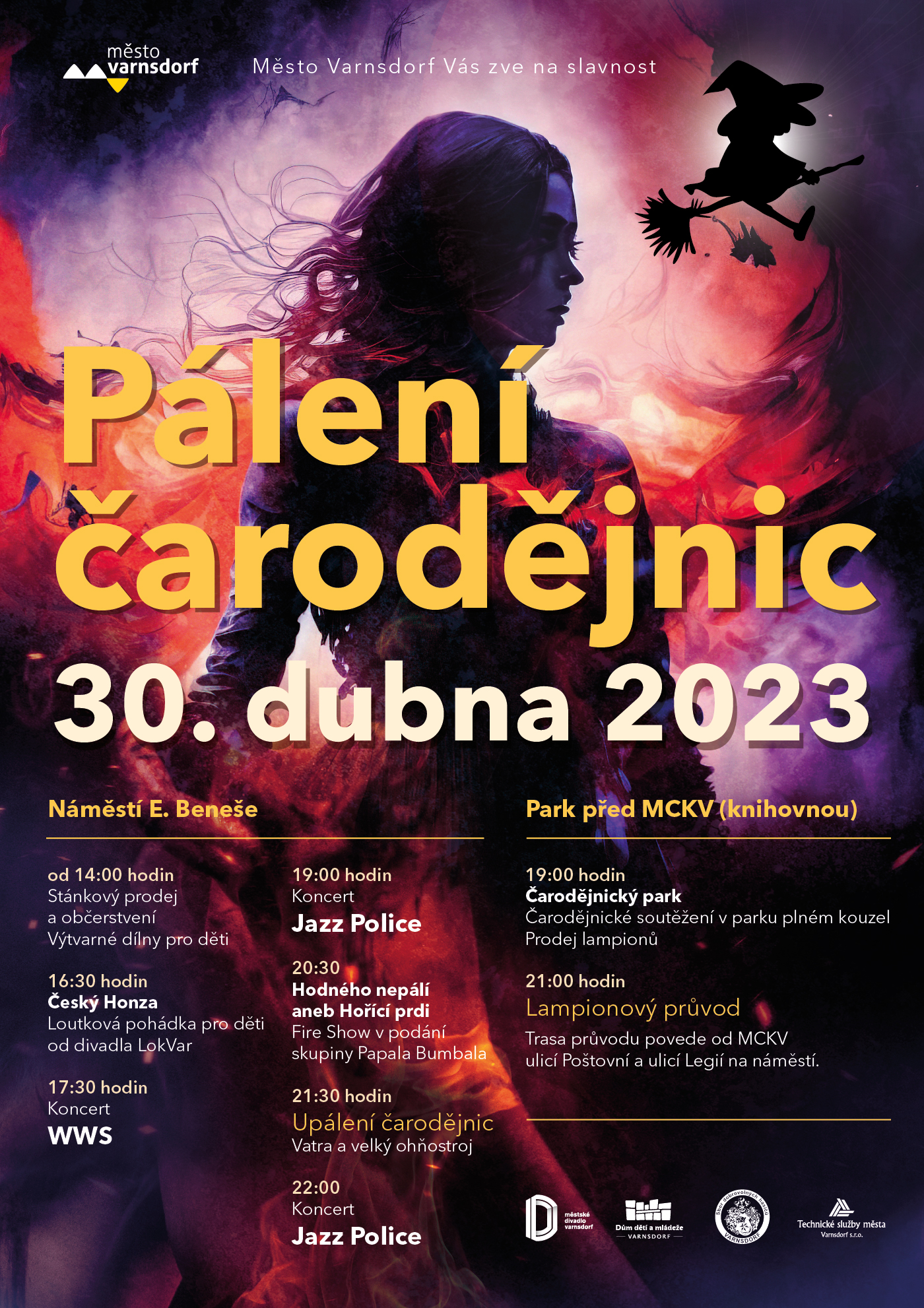 o carodejnice vdf 2023 web | Město Varnsdorf