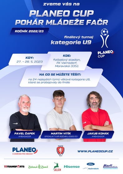 plakat planeo cup | Město Varnsdorf