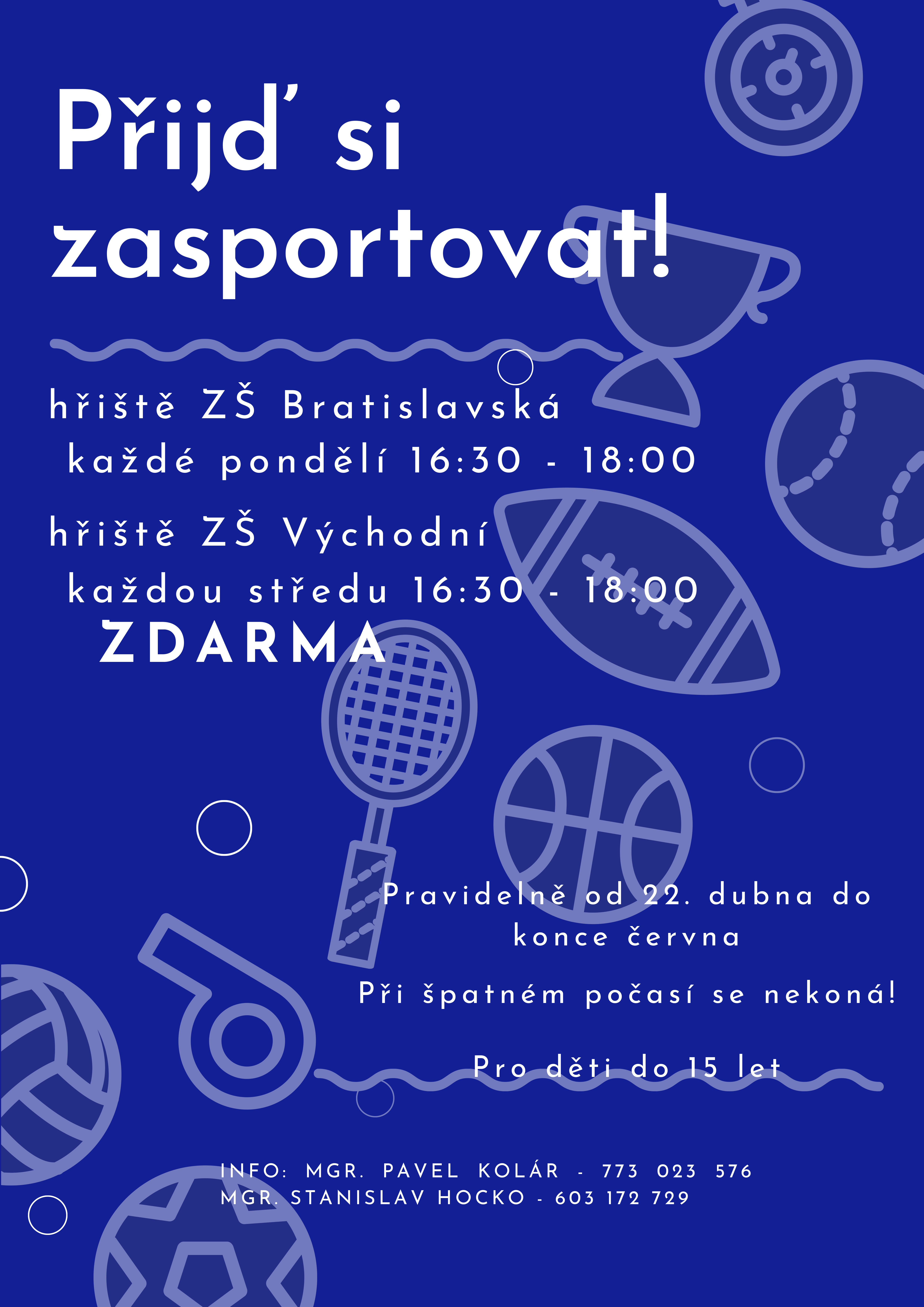 plakat sport zdarma | Město Varnsdorf