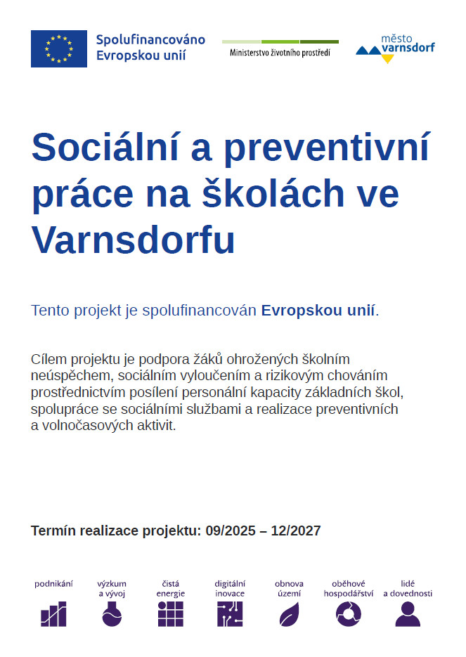o plakat soc prace | Město Varnsdorf